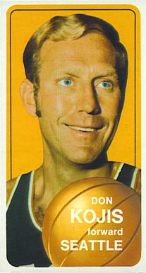 1970 Topps Don Kojis #136 Basketball Card