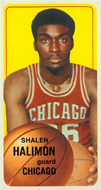 1970 Topps Shaler Halimon #127 Basketball Card