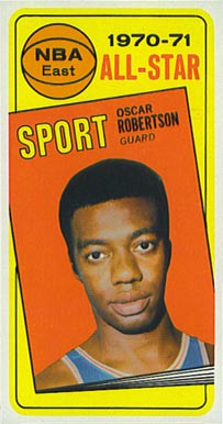 1970 Topps Oscar Robertson (all-star) #114 Basketball Card