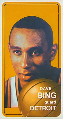 1970 Topps Dave Bing #125 Basketball Card