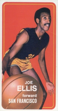 1970 Topps Joe Ellis #28 Basketball Card