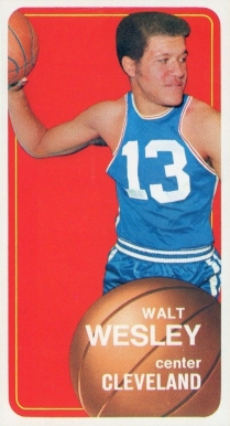 1970 Topps Walt Wesley #55 Basketball Card