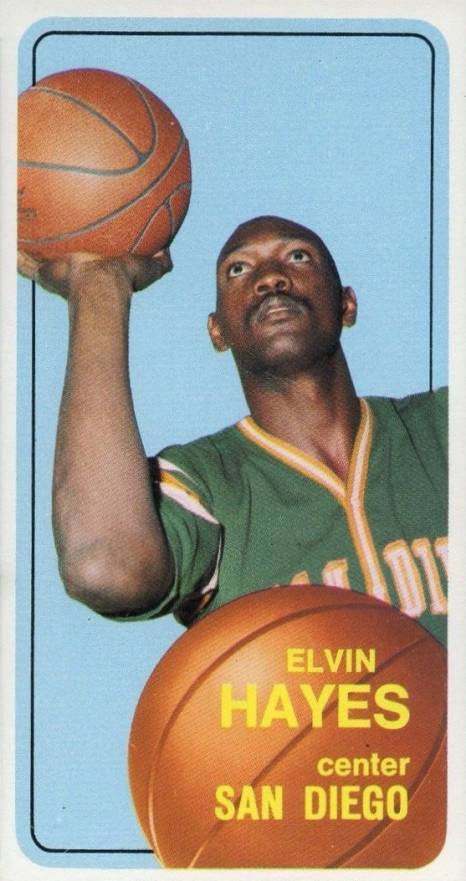 1970 Topps Elvin Hayes #70 Basketball Card