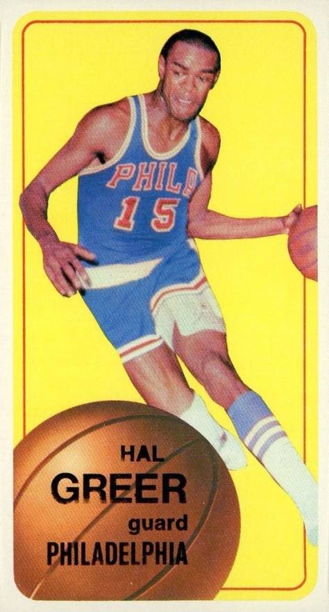 1970 Topps Hal Greer #155 Basketball Card