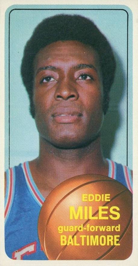 1970 Topps Eddie Miles #159 Basketball Card