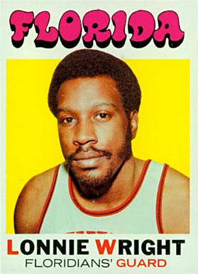 1971 Topps Lonnie Wright #206 Basketball Card