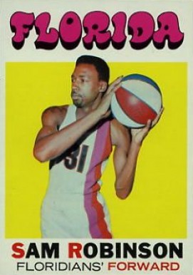 1971 Topps Sam Robinson #184 Basketball Card
