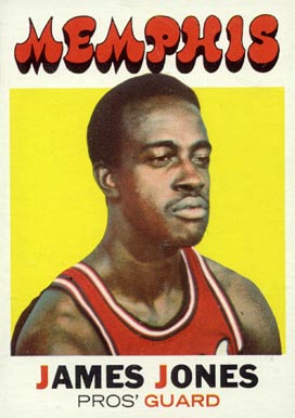 1971 Topps James Jones #185 Basketball Card