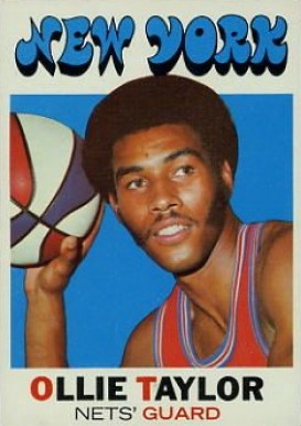 1971 Topps Ollie Taylor #182 Basketball Card