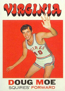 1971 Topps Doug Moe #181 Basketball Card