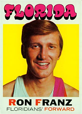 1971 Topps Ron Franz #172 Basketball Card