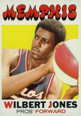1971 Topps Wilbert Jones #168 Basketball Card