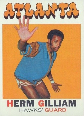 1971 Topps Herm Gilliam #123 Basketball Card