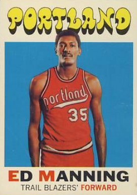 1971 Topps Ed Manning #122 Basketball Card