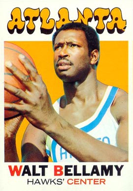 1971 Topps Walt Bellamy #116 Basketball Card