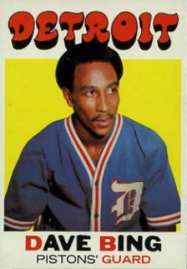 1971 Topps Dave Bing #78 Basketball Card