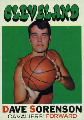 1971 Topps Dave Sorenson #71 Basketball Card