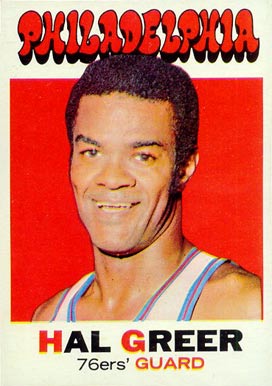 1971 Topps Hal Greer #60 Basketball Card