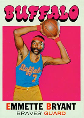 1971 Topps Emmette Bryant #48 Basketball Card