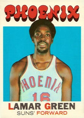 1971 Topps Lamar Green #39 Basketball Card