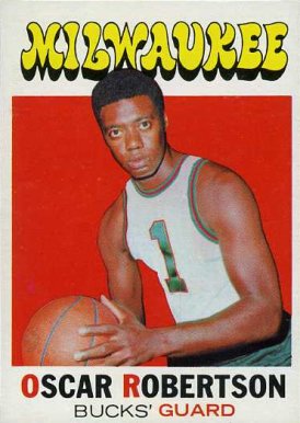 1971 Topps Oscar Robertson #1 Basketball Card