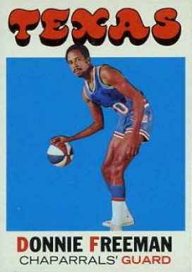 1971 Topps Donnie Freeman #220 Basketball Card