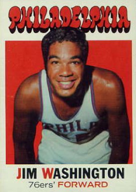 1971 Topps Jim Washington #28 Basketball Card