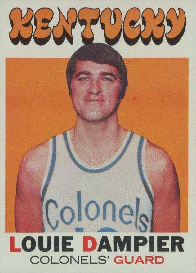 1971 Topps Louie Dampier #224 Basketball Card