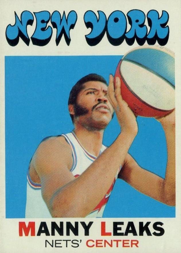 1971 Topps Manny Leaks #217 Basketball Card