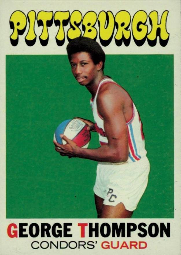 1971 Topps George Thompson #202 Basketball Card