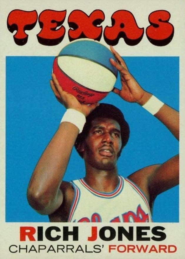 1971 Topps Rich Jones #198 Basketball Card