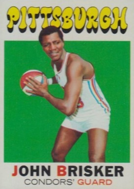 1971 Topps John Brisker #180 Basketball Card