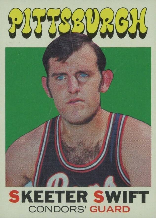 1971 Topps Skeeter Swift #169 Basketball Card