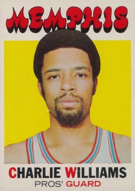 1971 Topps Charlie Williams #158 Basketball Card