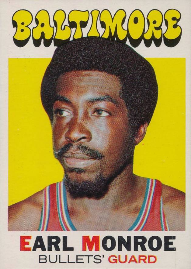 1971 Topps Earl Monroe #130 Basketball Card