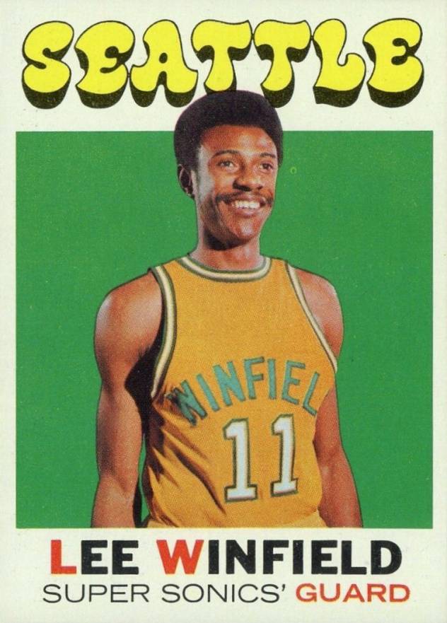1971 Topps Lee Winfield #103 Basketball Card