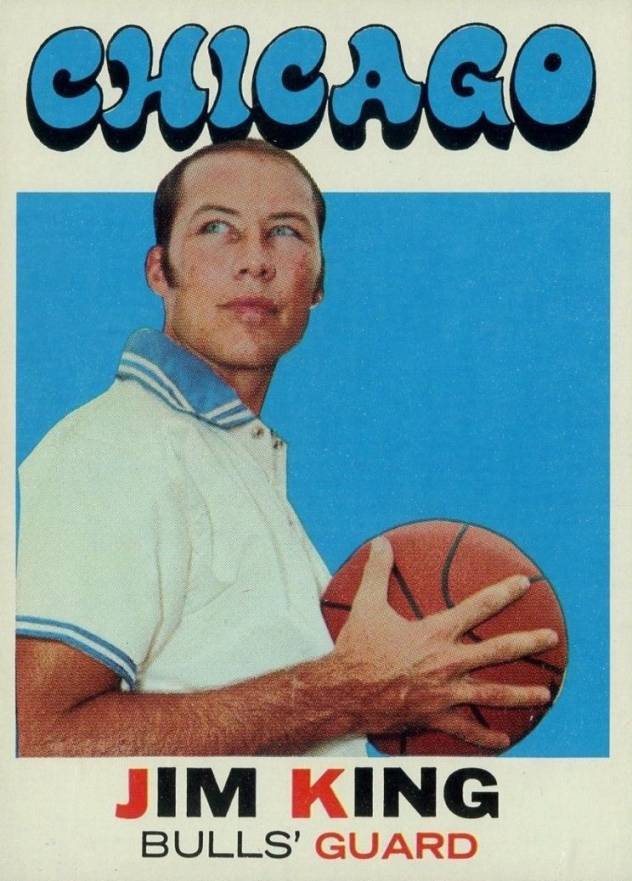 1971 Topps Jim King #72 Basketball Card