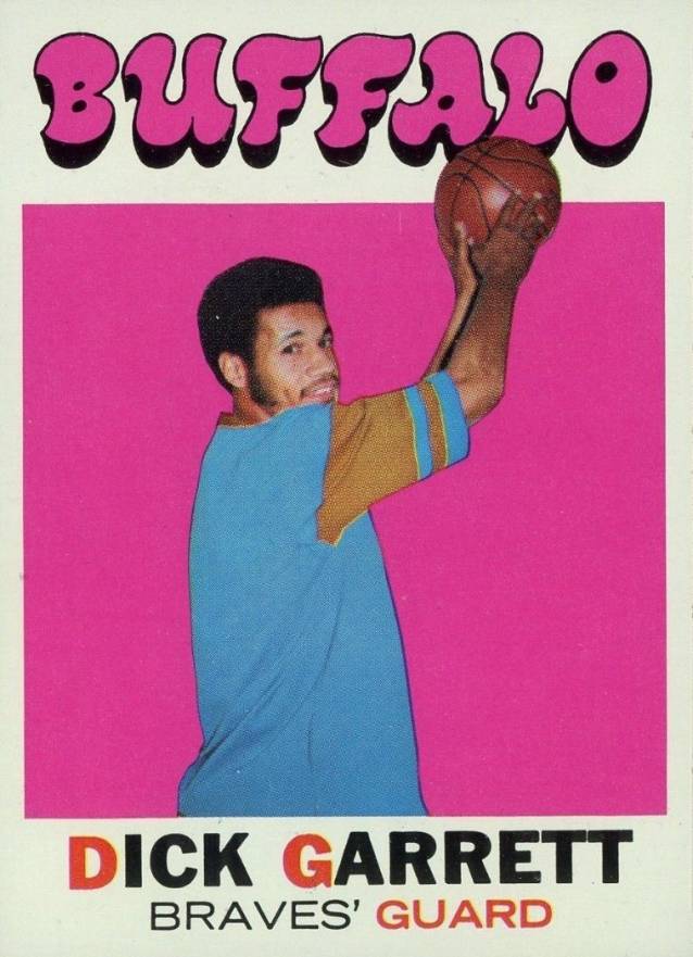 1971 Topps Dick Garrett #67 Basketball Card