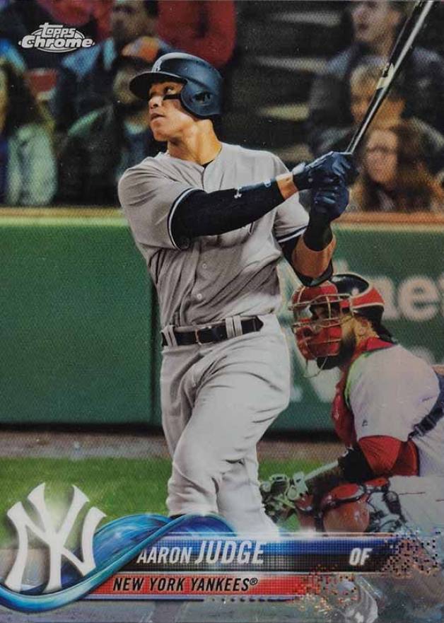 2018 Topps Chrome Aaron Judge #1 Baseball Card