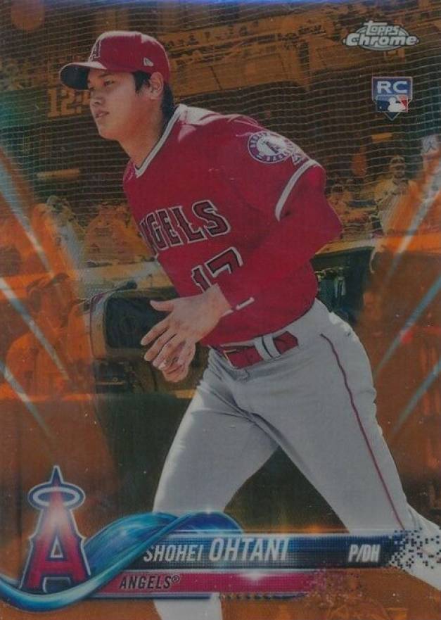 2018 Topps Chrome Shohei Ohtani #150 Baseball Card