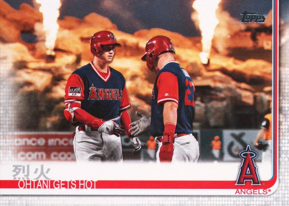 2019 Topps Ohtani Gets Hot #367 Baseball Card