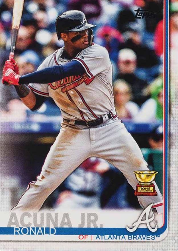 2019 Topps Ronald Acuna Jr. #1 Baseball Card