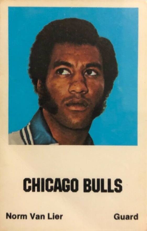 1972 Comspec Norm Van Lier #33 Basketball Card