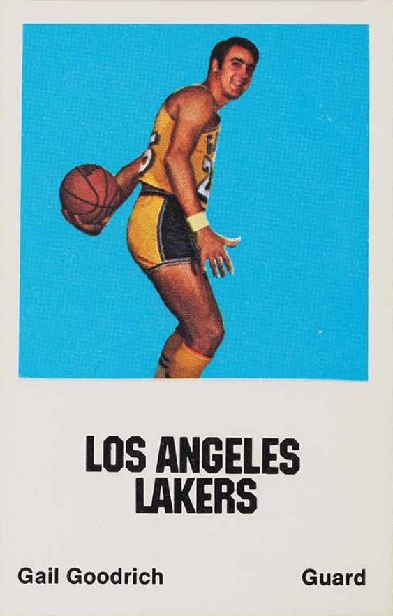 1972 Comspec Gail Goodrich #11 Basketball Card