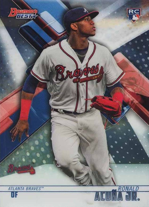 2018 Bowman's Best Ronald Acuna Jr. #51 Baseball Card