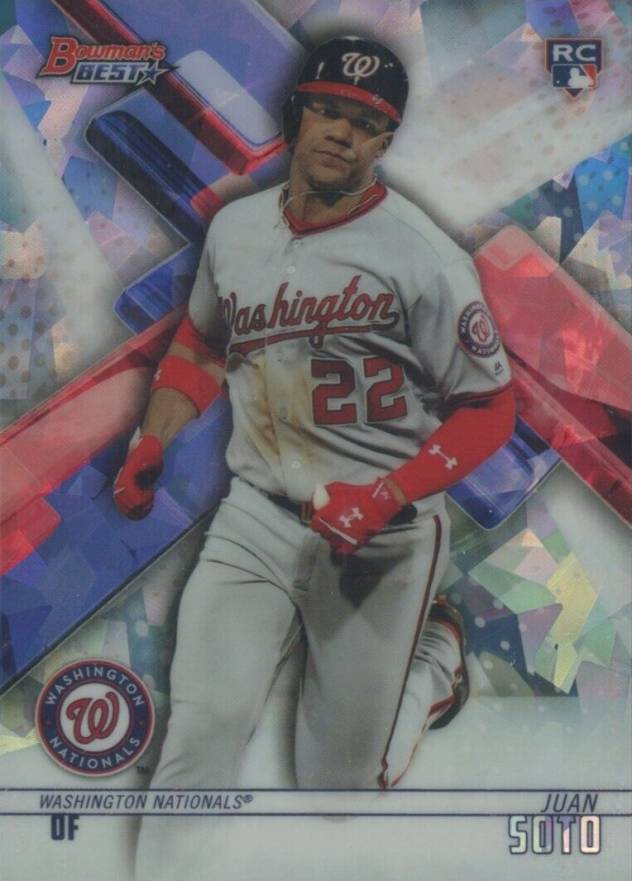 2018 Bowman's Best Juan Soto #29 Baseball Card