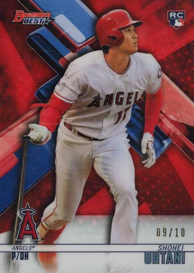 2018 Bowman's Best Shohei Ohtani #1 Baseball Card