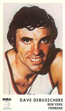 1972 Icee Bear Dave Debusschere # Basketball Card