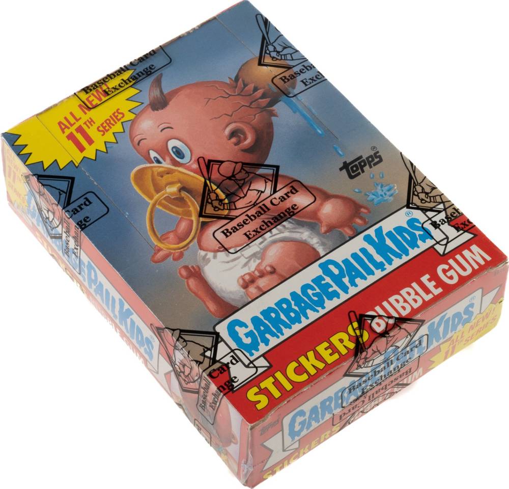 1987 Garbage Pail Kids Stickers Wax Pack Box #WPB-11 Non-Sports Card