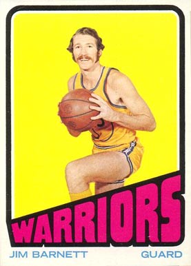1972 Topps Jim Barnett #71 Basketball Card